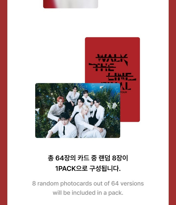 (PRE-ORDER 2026-01-30) ENHYPEN - WORLD TOUR <WALK THE LINE : FINAL> TRADING CARD