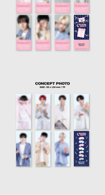 (PRE-ORDER 2026-03-13) ENHYPEN - World Coupon Card Collection [Pajama Party](2 Versions).