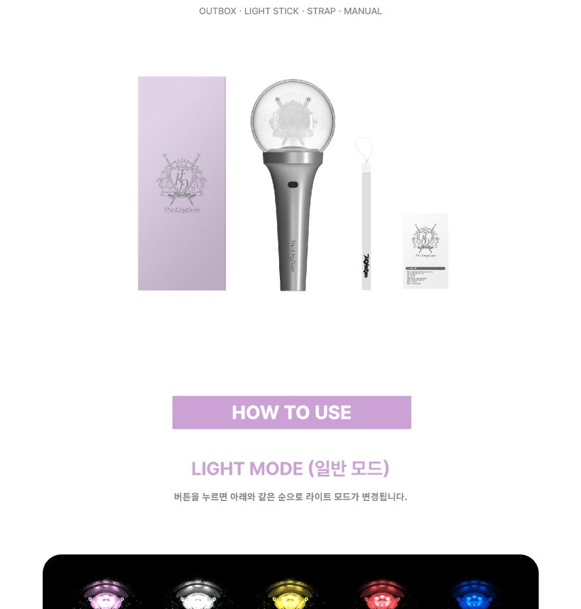 The Kingdom ペンライト The KingDom TKD OFFICIAL LIGHT STICK – K-Towns