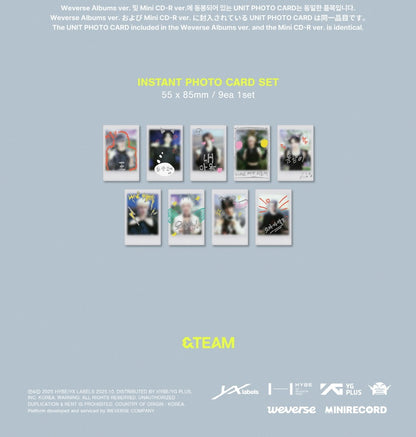 &TEAM - Korea 1st Mini Album [Back to Life] ROAR Version Random 1ea (Weverse Shop POB Included)