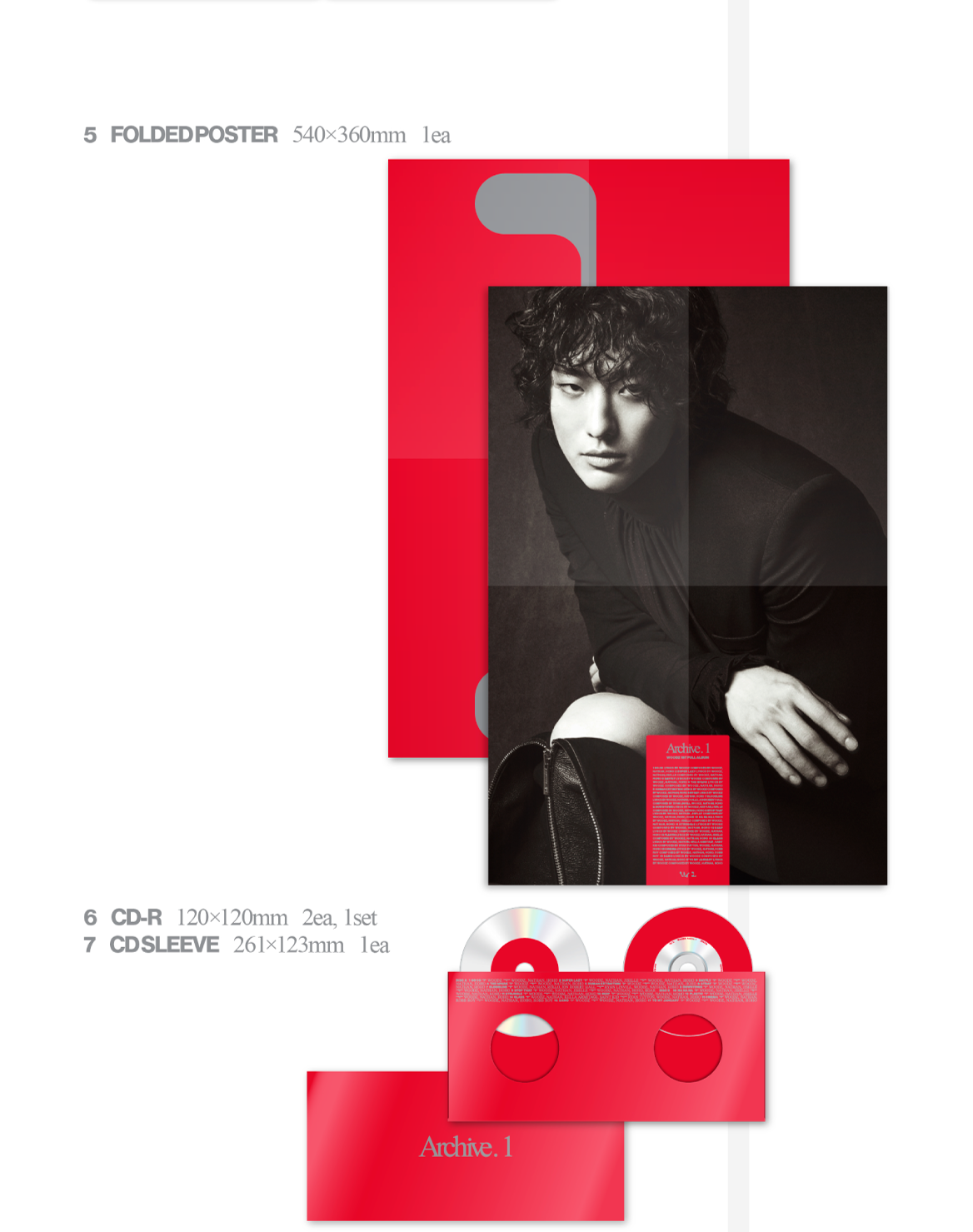 WOODZ - 1st Full Album [Archive. 1] Main Version (2CD).
