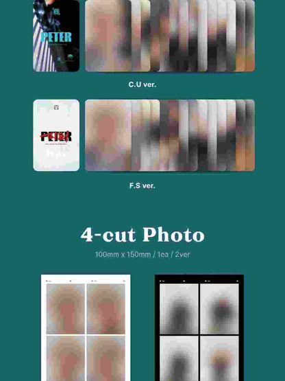 Moon Jong Up (B.A.P) - 3rd Mini Album Peter (2 Versions).