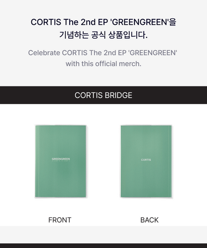 (PRE-ORDER 2026-07-20) CORTIS - The 2nd EP [GREENGREEN] Official Merch [Note](4 Options)