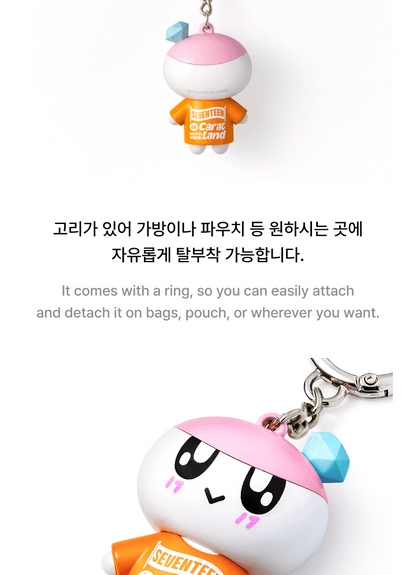 SEVENTEEN - BONGBONGEE Mini Keyring (Limited Quantity).