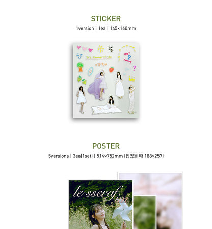 DICON VOLUME N°14 LE SSERAFI'M PURENESS (10 Versions)(Magazine).