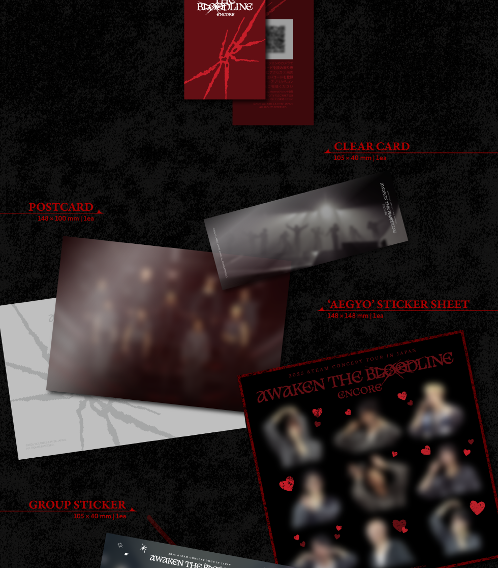 (PRE-ORDER 2026-06-10) &TEAM - 2025 &TEAM CONCERT TOUR [AWAKEN THE BLOODLINE] ENCORE IN JAPAN