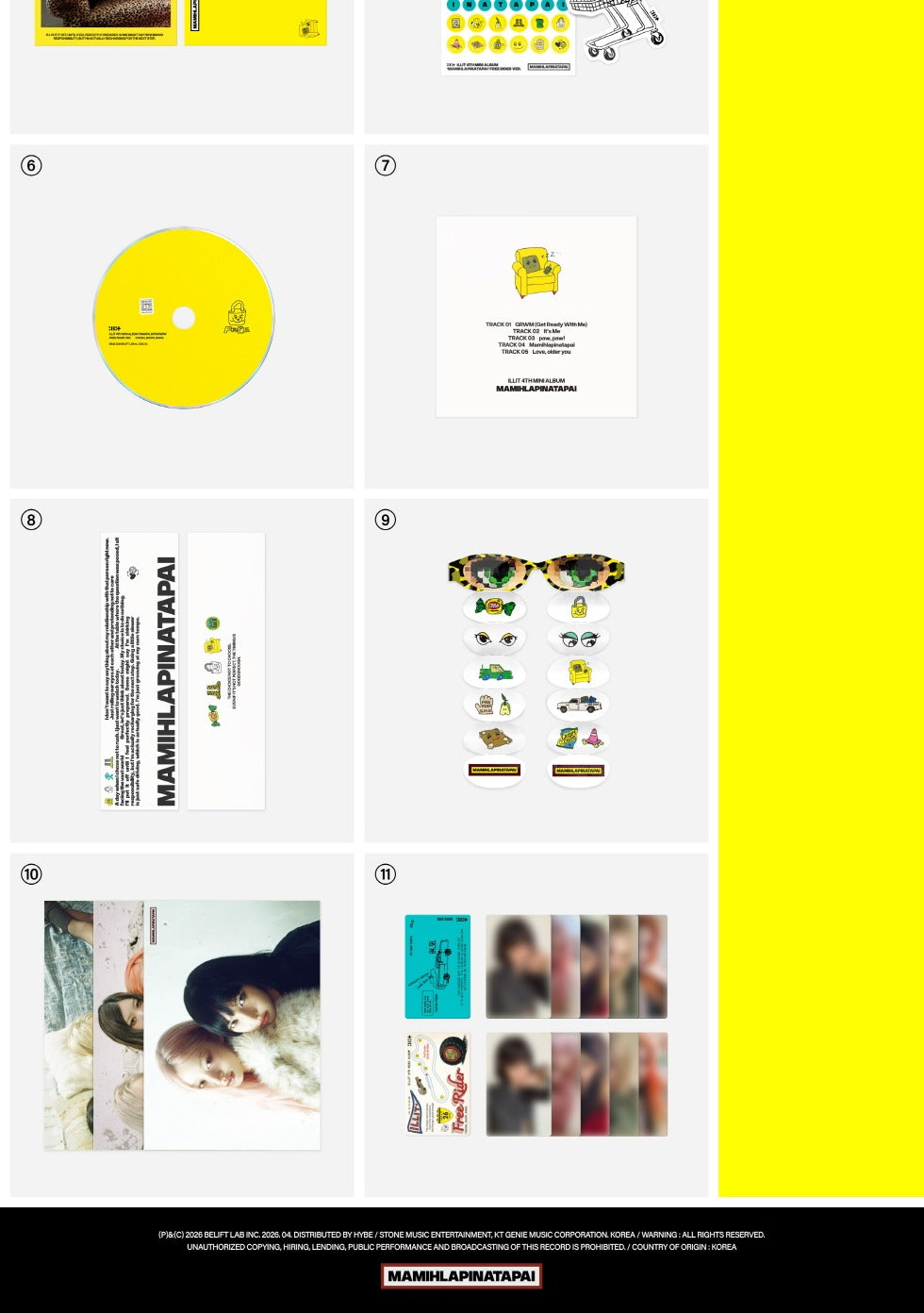 ILLIT - 4th Mini Album [MAMIHLAPINATAPAI] Standard Version (3 Versions)(POB Option Available)