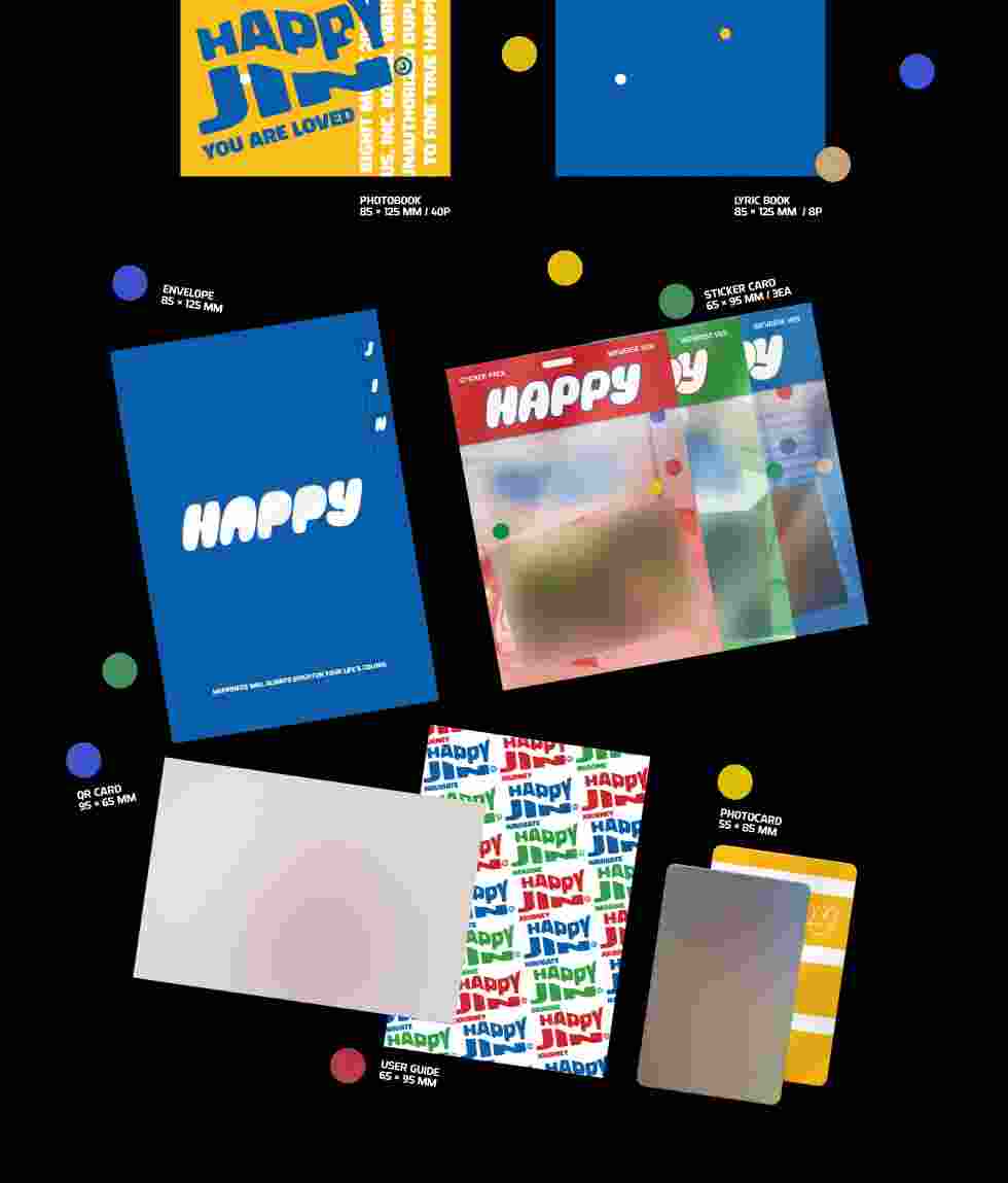 JIN (BTS) Happy Weverse Albums Version – K-Towns