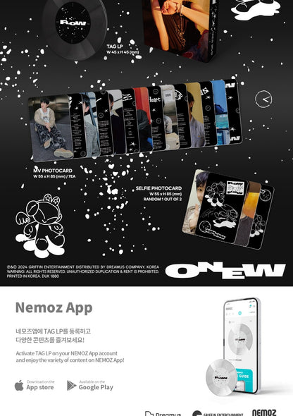 Onew (SHINee) 3rd Mini Album Flow Nemo Version (3 Versions).