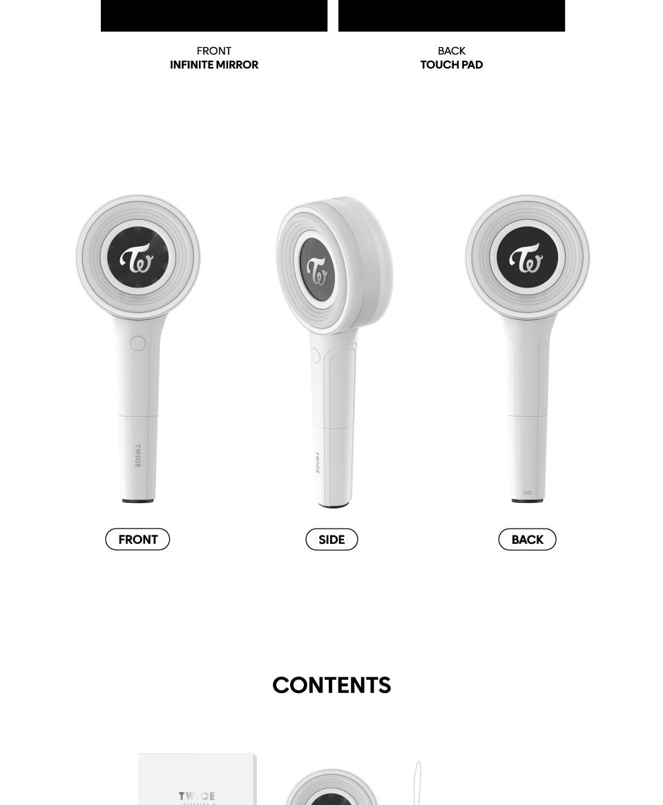 twice candybong ∞ Twice - CANDYBONG ∞ OFFICIAL LIGHT STICK : Amazon.ca