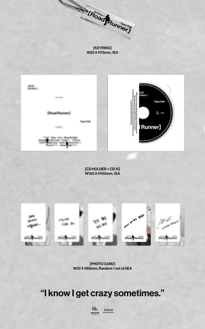 Jay B (GOT7) - 1st Album Archive 1: [Road Runner] (2 Versions)
