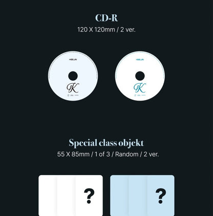 HEEJIN (ARTMS) 1st Mini Album K (2 VERSIONS).