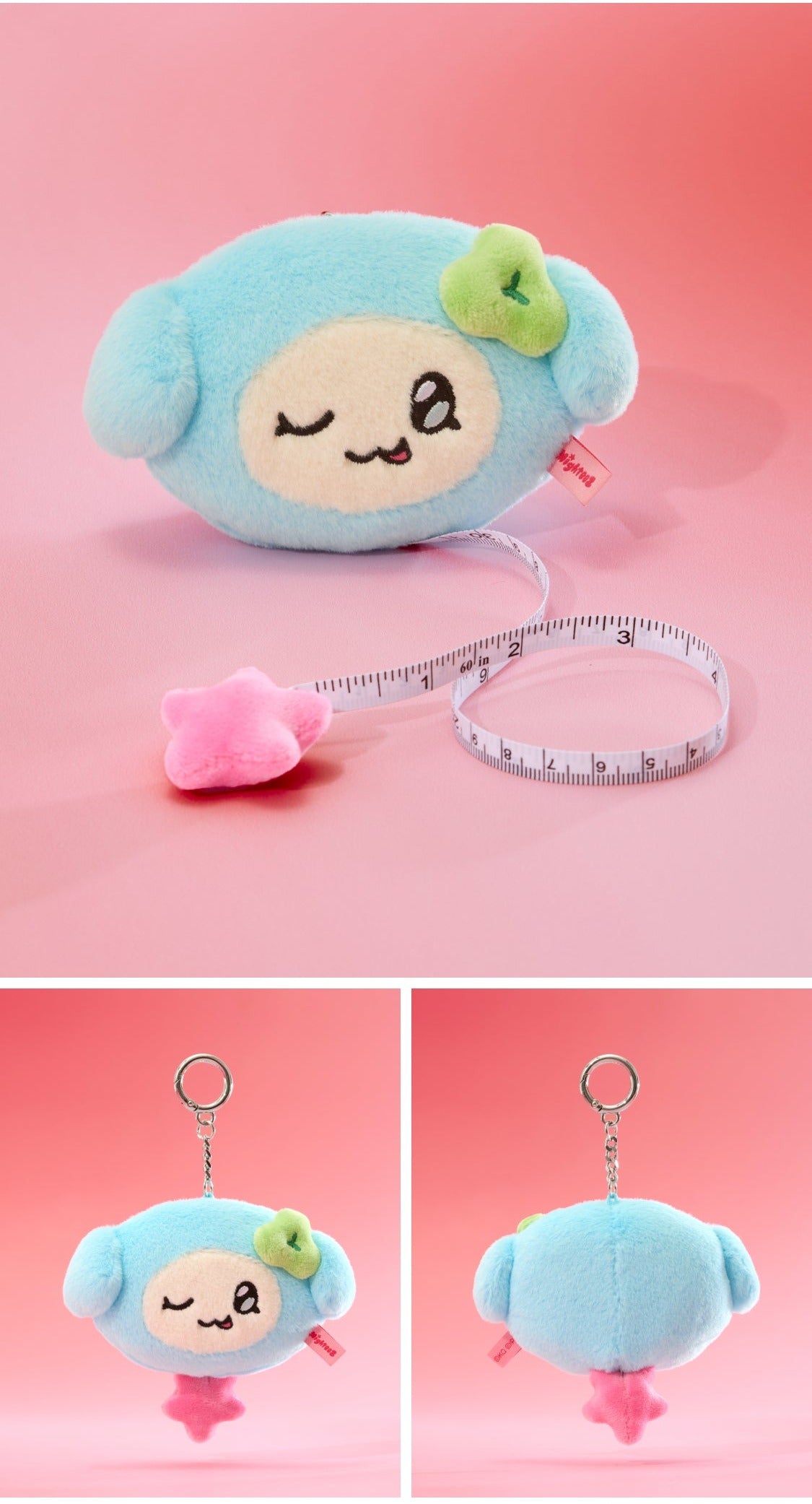MIGHTEEZ(ATEEZ) - [MIGHTEEZ Rock The Stage] PLUSH TAPE MEASURE (8 Versions)(LINE FRIENDS SQUARE MERCH)