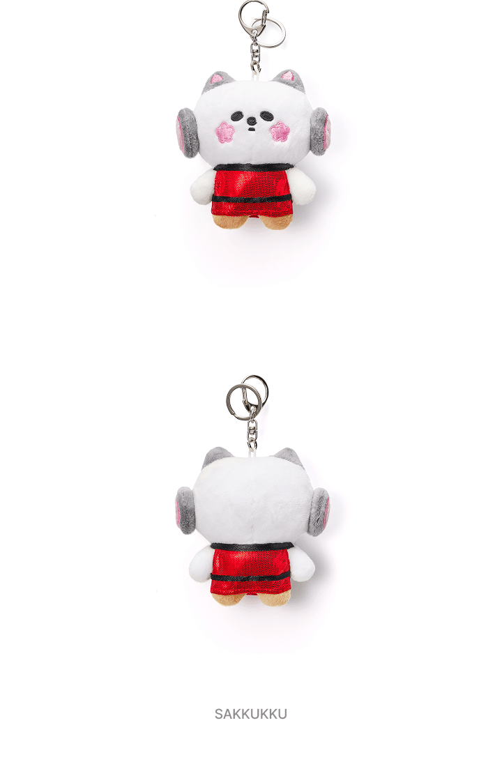 LE SSERAFIM - [FIM's Club] 2025 Le Sserafim Tour 'EASY CRAZY HOTPlush Keyring (5 Versions).