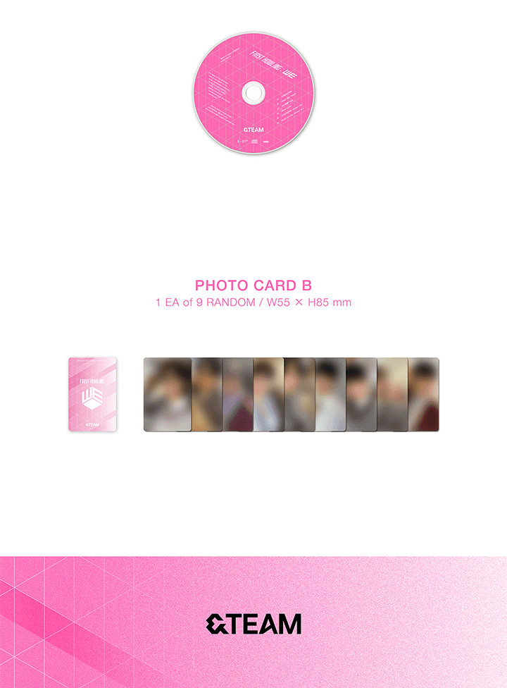 &TEAM - Japan 2nd EP Album [First Howling : WE] (3 Versions)