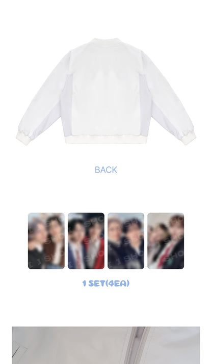 (PRE-ORDER 2026-07-30) Stray Kids - 6th Fanmeeting [STAY in Our Little House] BOMBER JACKET (POB Included Based on Order Amount).