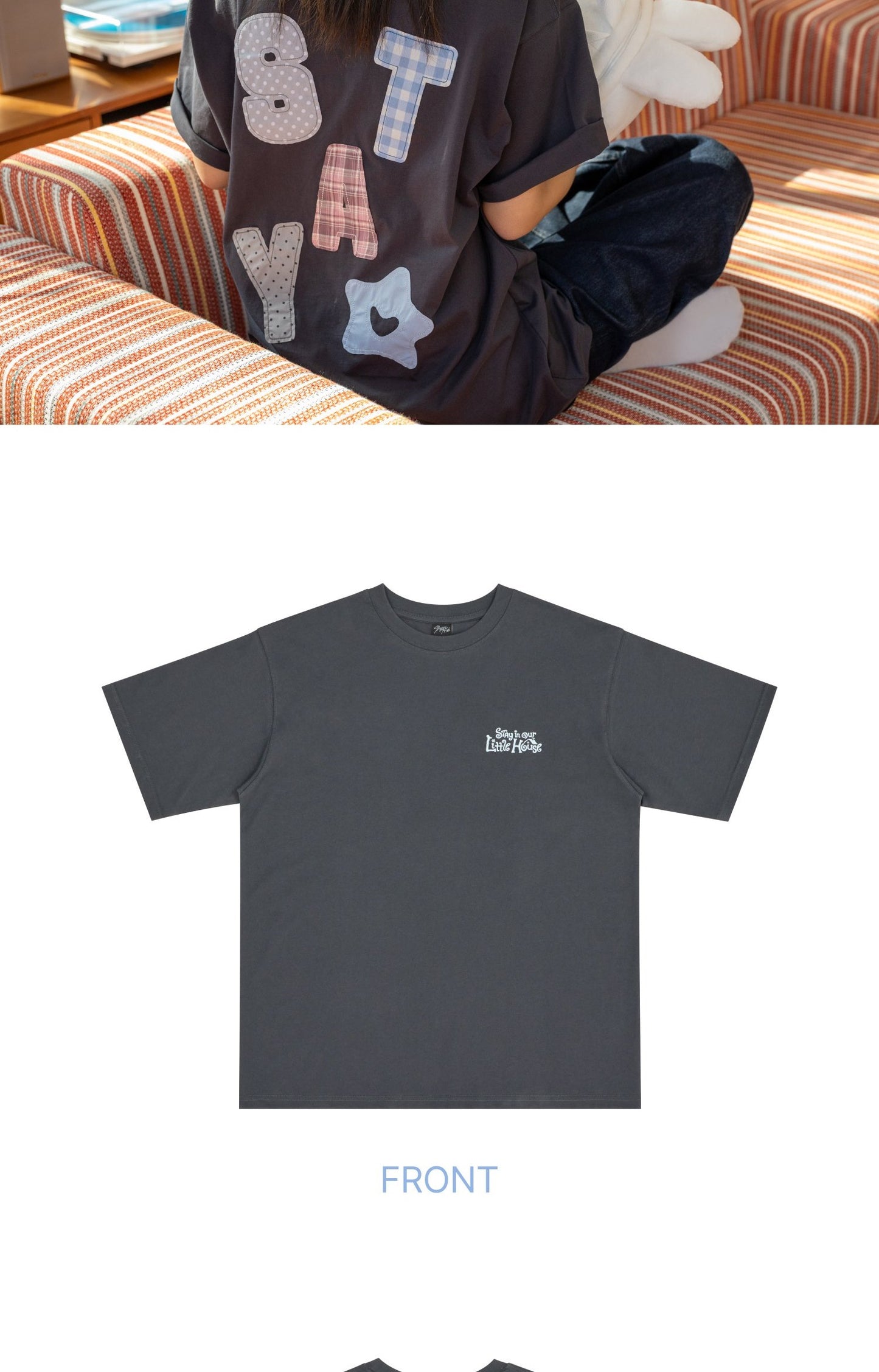 (PRE-ORDER 2026-07-30) Stray Kids - 6th Fanmeeting [STAY in Our Little House] T-SHIRT (POB Included Based on Order Amount).