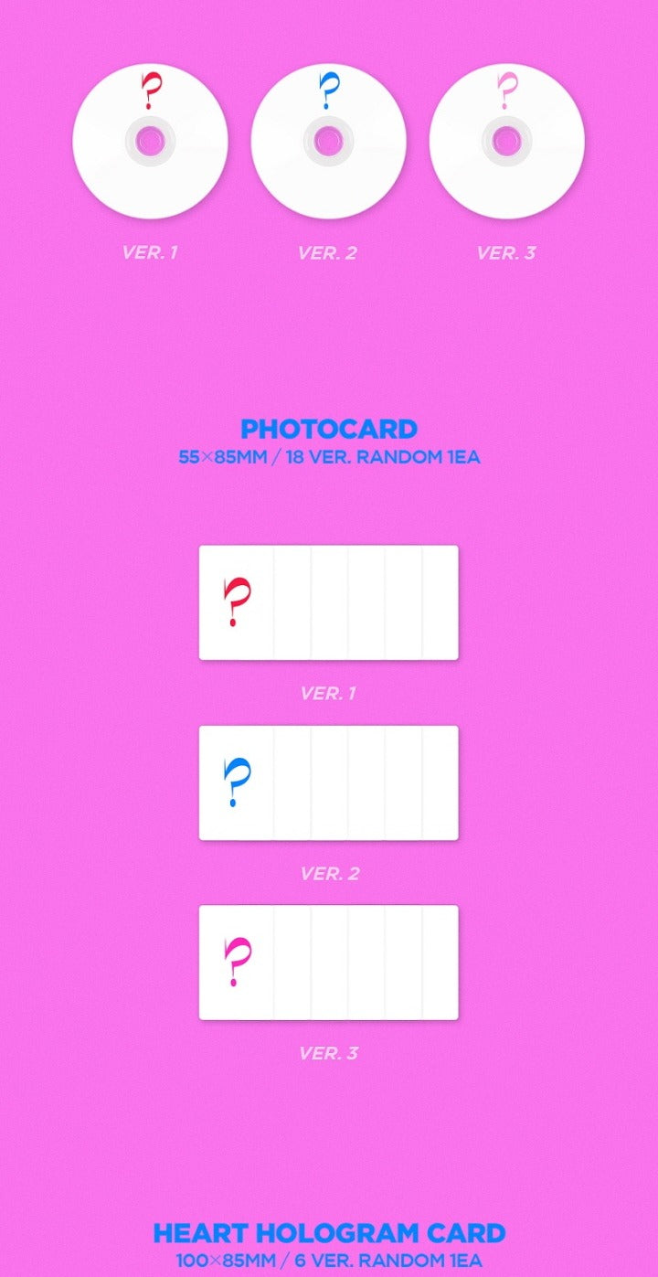 IVE - 2nd Single Album [Love Dive] (3 Versions).