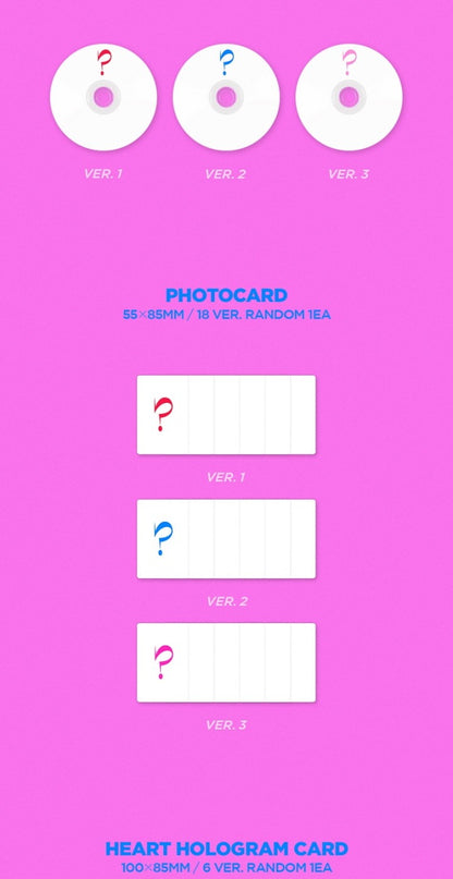 IVE - 2nd Single Album [Love Dive] (3 Versions).