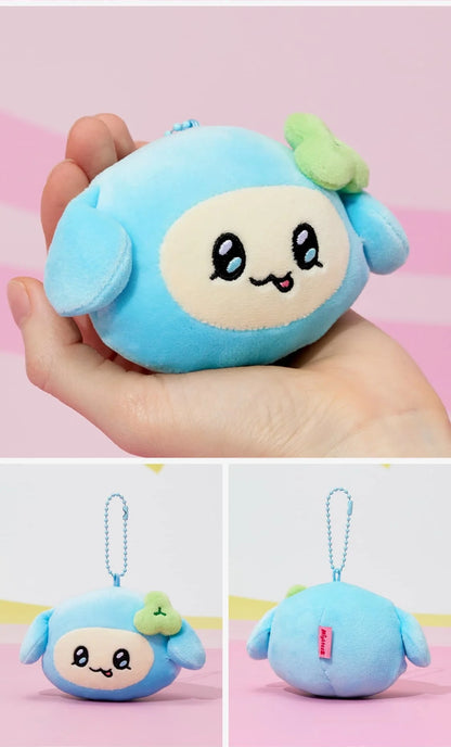 (PRE-ORDER 2025-11-07) ATEEZ - [MIGHTEEZ FACE PLUSH KEYRING](8 Versions)(LINE FRIENDS SQUARE MERCH)