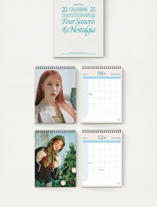 Moon Byul (Mamamoo) - 2025 Season's Greetings_ [Four Seasons of Nostalgia 사계향수(四季鄕愁)] (POB - Photocards included)(1 Left).