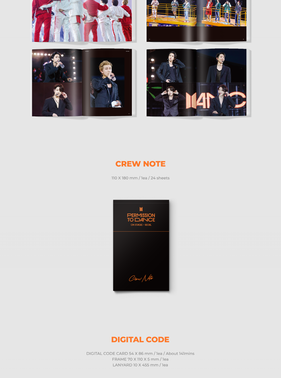 BTS - [PERMISSION TO DANCE ON STAGE – SEOUL] DIGITAL CODE Version.