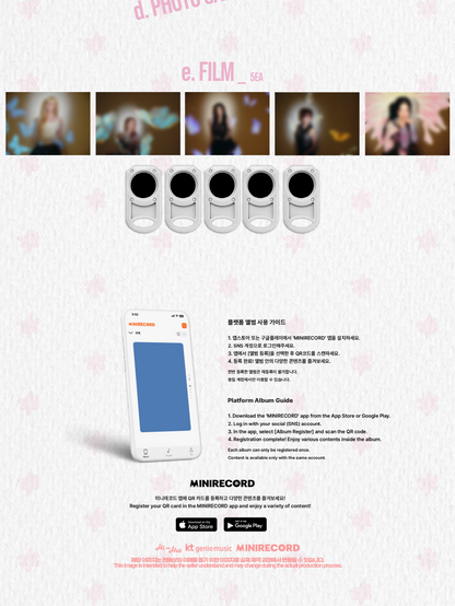 ifeye - 3rd EP Album [As if] Minibeam Version