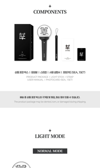 (PRE-ORDER 2026-10-30) EVNNE - Official Light Stick Ver.2