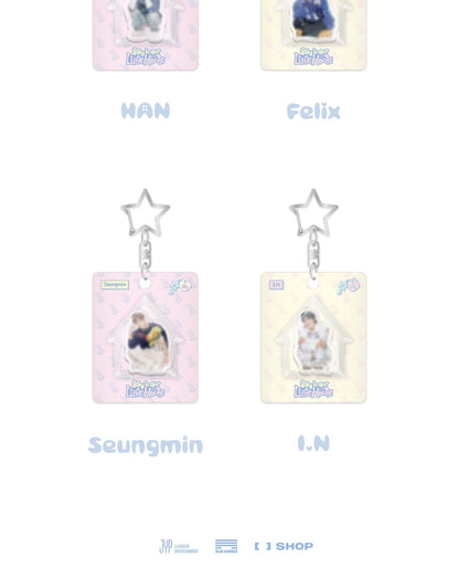 (PRE-ORDER 2026-07-30) Stray Kids - 6th Fanmeeting [STAY in Our Little House] MINI BLOCK KEYRING (8 Versions)(POB Included Based on Order Amount).