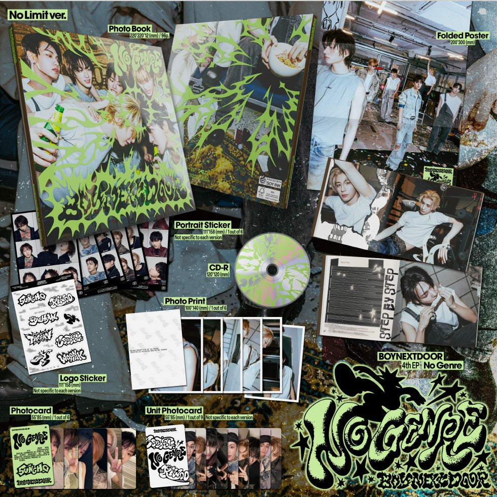 BOYNEXTDOOR - 4th EP Album [No Genre] (3 Versions)(POB Photocard 1ea Included - Limited Quantity).
