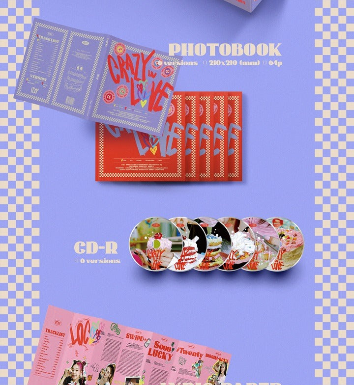 ITZY 1st album CRAZY IN LOVE, RANDOM