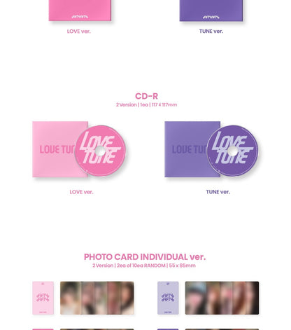 FIFTY FIFTY - 2nd Mini Album Love Tune (2 Versions).