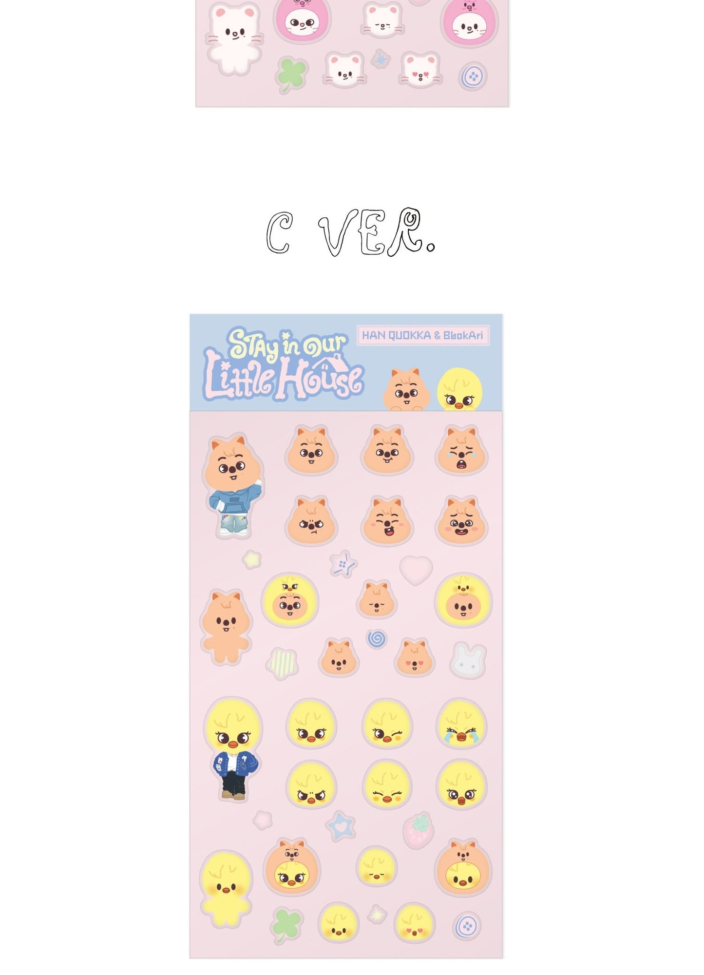 (PRE-ORDER 2026-07-30) Stray Kids - 6th Fanmeeting [STAY in Our Little House] SKZOO 3D STICKER (4 Versions)(POB Included Based on Order Amount).