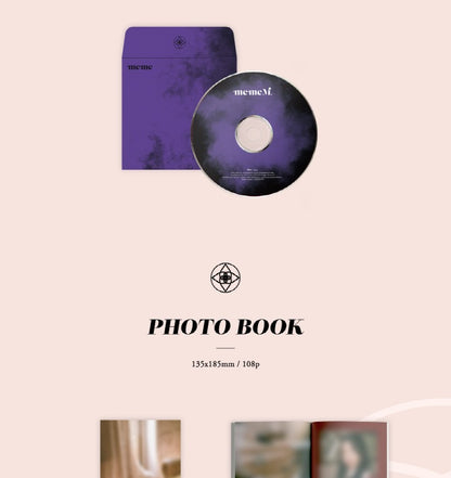 Purple Kiss - 3rd Mini Album memeM (2 Versions).