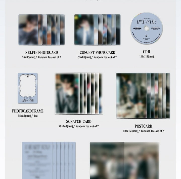 EVNNE 3rd Mini Album Ride or Die (2 Versions).