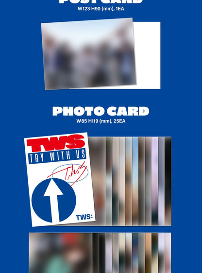 TWS - 3rd Mini Album [TRY WITH US] KiT Version (POB - Photocard Included - Limited Quantity).