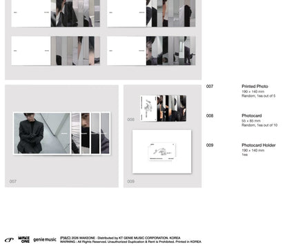 ZEROBASEONE - 6th Mini Album [Ascend-] 11 Version (5 Versions)