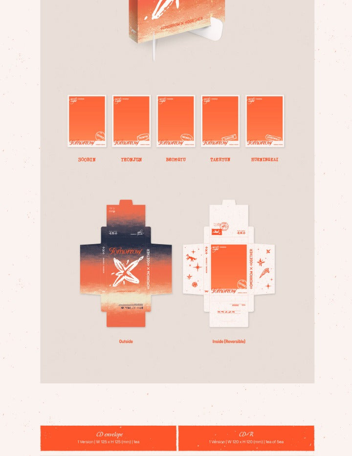 TXT minisode 3: Tomorrow Light Version (5 Versions) Random – K-Towns