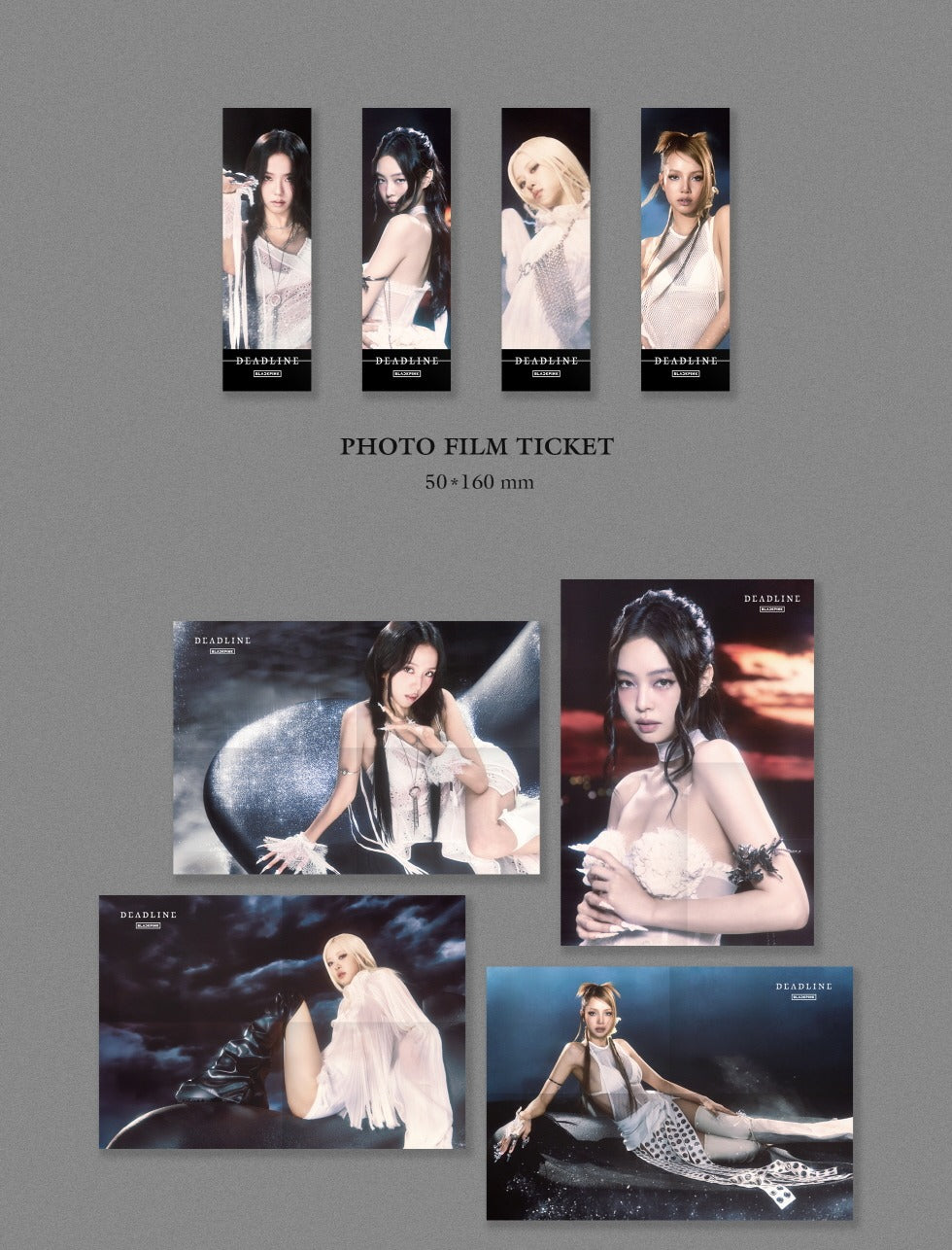 BLACKPINK - 3rd Mini Album [DEADLINE] SILVER Version (Digipack