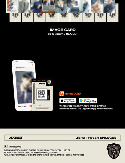 ATEEZ - ZERO : FEVER EPILOGUE, Platform Version (2 Versions).