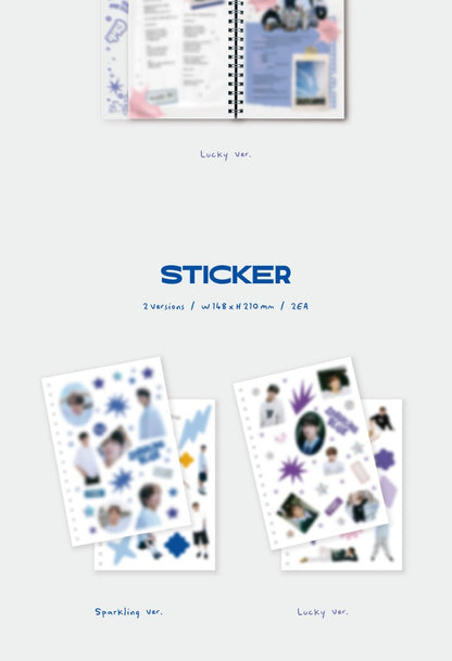 TWS - 1st Mini Album Sparkling Blue 2 Versions.