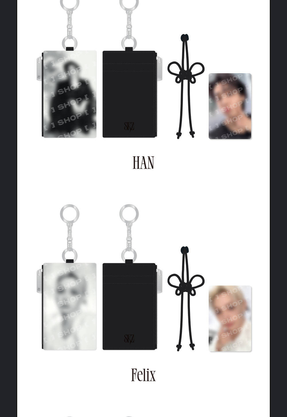 (PRE-ORDER 2026-11-16) Stray Kids - [Stray Kids World Tour <RUN IT SEOUL> Merch] CARD HOLDER KEYRING - RUN IT (POB Included Based on Order Amount)