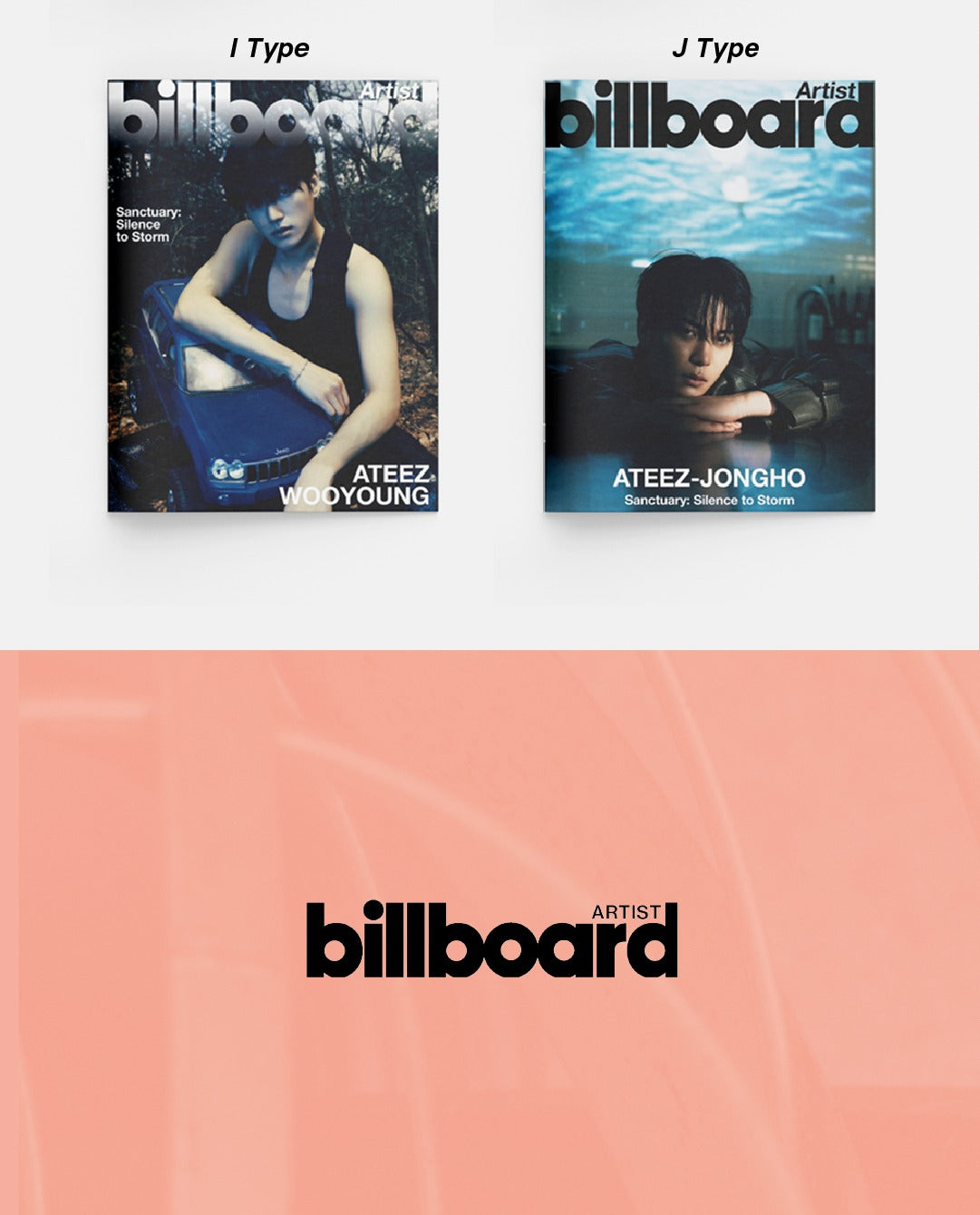 ATEEZ - Billboard Artist ATEEZ Edition (10 Versions)(POB - Photocard 1ea included)