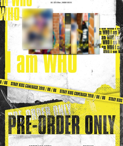 Stray Kids - 2nd Mini Album [I Am Who] (2 Versions).