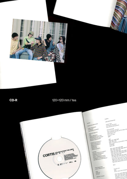 CORTIS - The 1st EP [COLOR OUTSIDE THE LINES] (3 Versions).