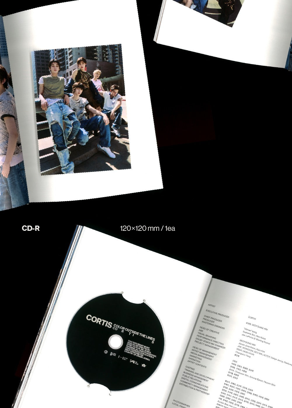 CORTIS - The 1st EP [COLOR OUTSIDE THE LINES] (3 Versions).
