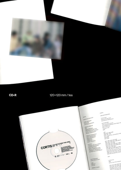 (PRE-ORDER 2025-09-08) CORTIS - The 1st EP [COLOR OUTSIDE THE LINES] (3 Versions) Random 1ea (POB - Photocard 1ea Included - Pre-order only)