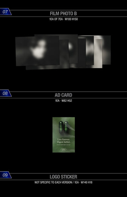 (PRE-ORDER 2026-01-26) ENHYPEN - 7th Mini Album [THE SIN : VANISH] (3 Versions) Random 1ea (POB - Photocard 1ea Pre-order only)