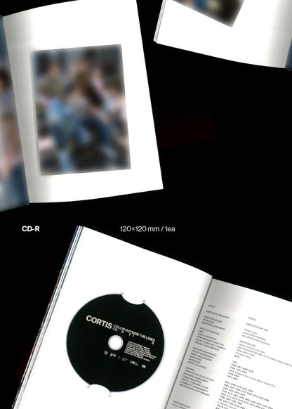 (PRE-ORDER 2025-09-08) CORTIS - The 1st EP [COLOR OUTSIDE THE LINES] (3 Versions) Random 1ea (POB - Photocard 1ea Included - Pre-order only)
