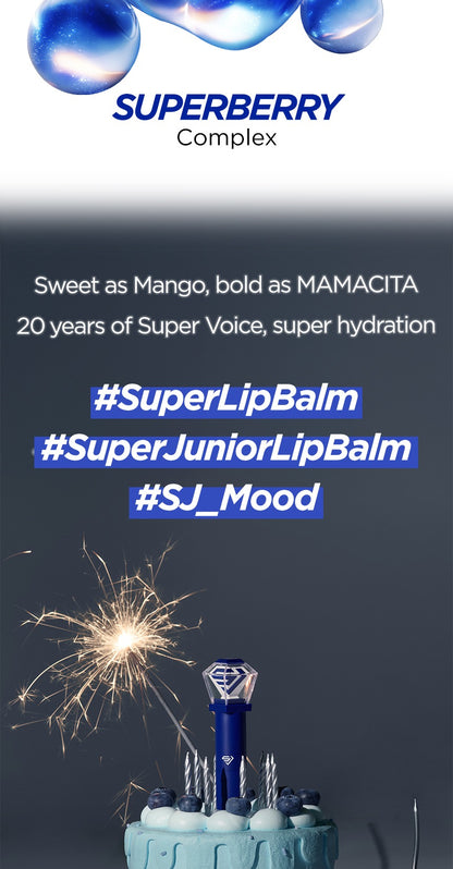 (PRE-ORDER 2026-01-10) SUPER JUNIOR - FanSignal Lip Balm (Light stick theme).